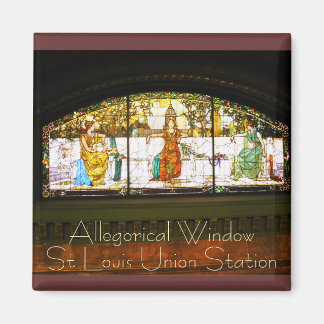 Aimant Fenêtre allegorique - Station Union ST Louis