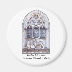 Aimant Fenêtre de lion aile San Marco