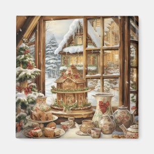 Aimant Fenêtre Traitements en pain d'épice #1