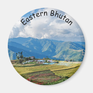 Aimant Ferme dans les montagnes orientales du Bhoutan - H