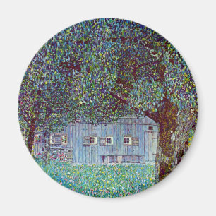 Aimant Ferme en Haute-Autriche par Gustav Klimt