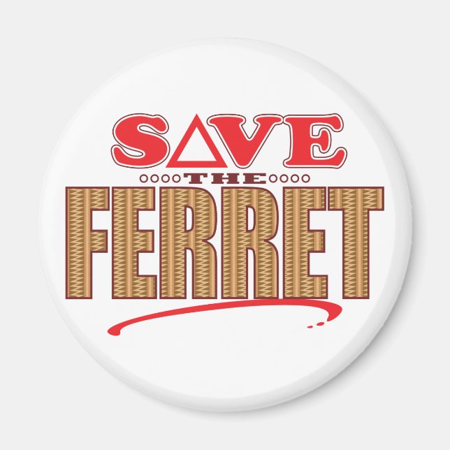 Aimant Ferret Save (Devant)