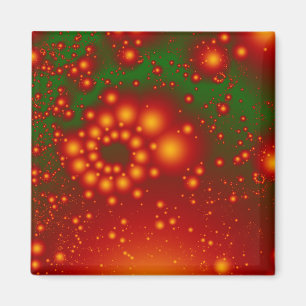 Aimant festif fractal