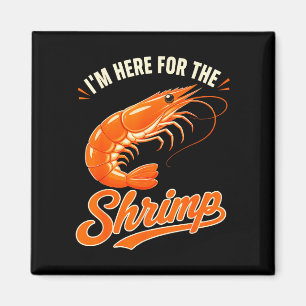Aimant Festival de fruits de mer cajuns amateur de crevet