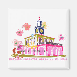 Aimant Festival Dogwood 2016 au centre-ville de Fayettevi