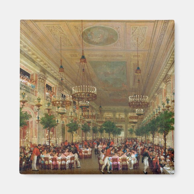 Aimant Fête aux Tuileries pour célébrer le (Devant)