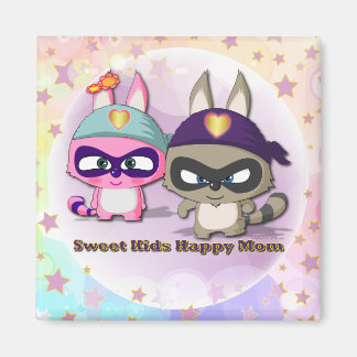 Aimant Fête des Mères Kawaii Cadeau mignon Caricature Drô