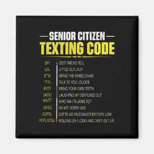 Aimant Fête des pères du Code de Textes pour Gran