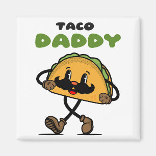 Aimant Fête des pères Taco Daddy