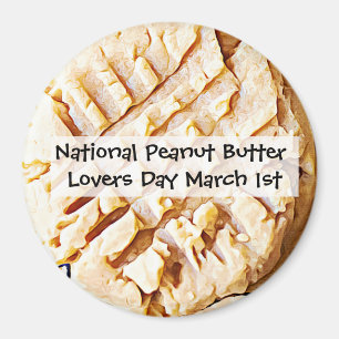 Aimant Fête nationale des biscuits au beurre d'arachide 1