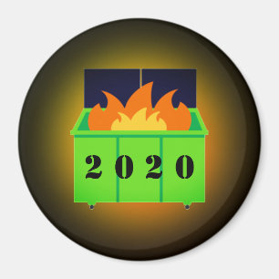 Aimant Feu de benne personnalisable 2020