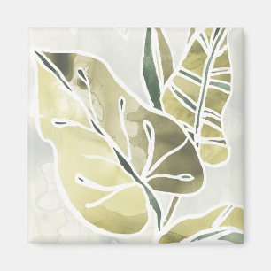 Aimant Feuille de batik