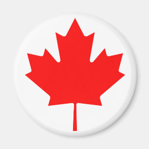 Aimant Feuille d'érable du Canada