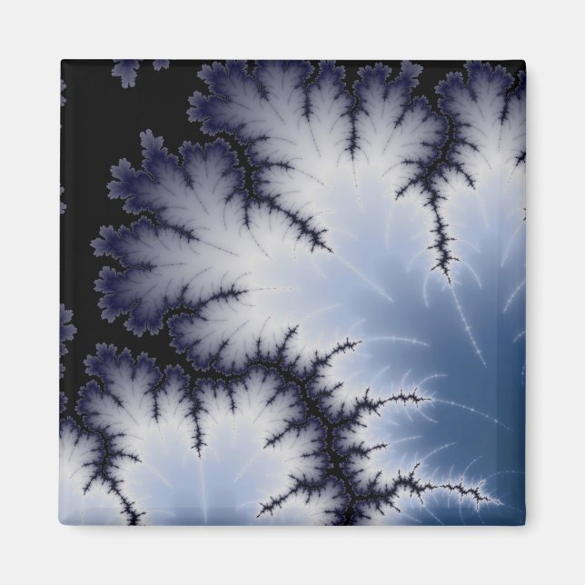 Aimant Feuille d'hiver (Devant)