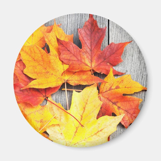 Aimant Feuilles d'automne (Devant)