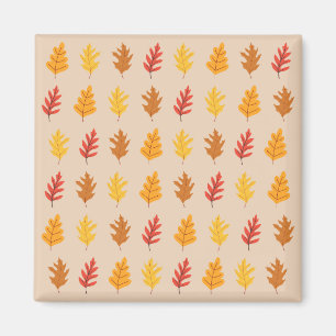 Aimant Feuilles de chêne d'automne