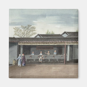 Aimant Feuilles de thé de séchage (la semaine sur le