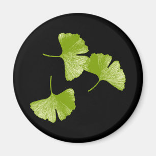 Aimant Feuilles Ginkgo