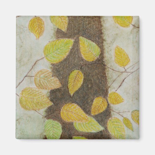 Aimant Feuilles hêtre (Devant)