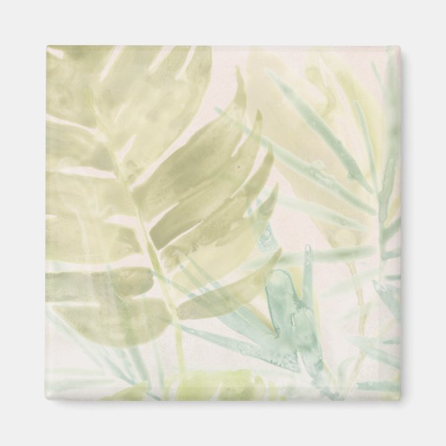 Aimant Feuilles tropicaux muets (Devant)