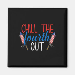 Aimant Feux d'artifice The Fourth Out Usa Us 4 juillet Pa