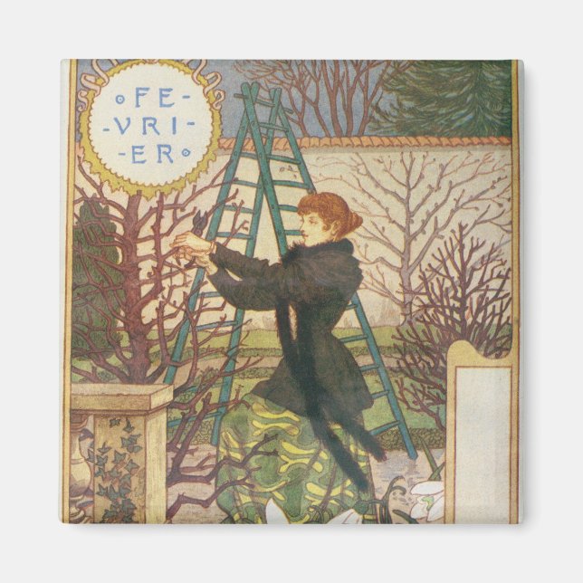 Aimant février (Devant)