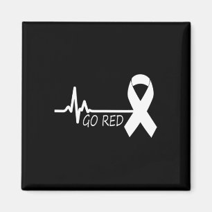 Aimant Février Mois de la santé cardiaque American Heart 