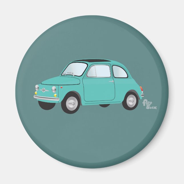 Aimant Fiat 500 (Devant)