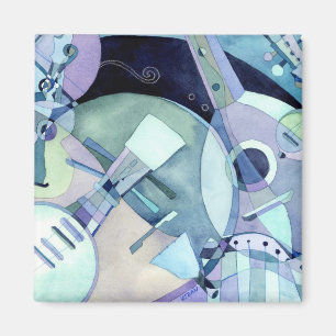 Aimant ficelé d'instruments