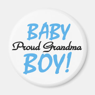 Aimant Fier T-shirts et cadeaux pour bébé grand-mère