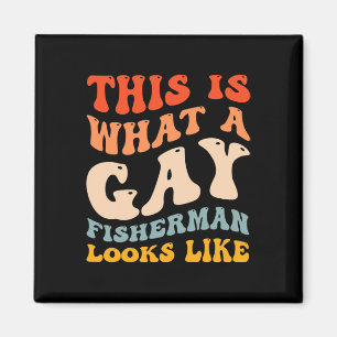 Aimant Fière Fierté Gay Drôle De Pêche À Quoi Ressemble U