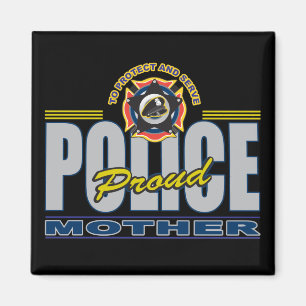 Aimant Fière mère de la police