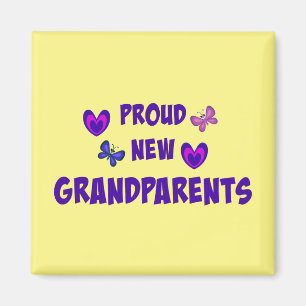 Aimant Fiers nouveaux grands-parents