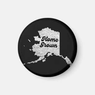Aimant fierté Alask State home-own Plan Plan des Rocheuse