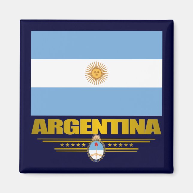 Aimant "Fierté argentine" (Devant)