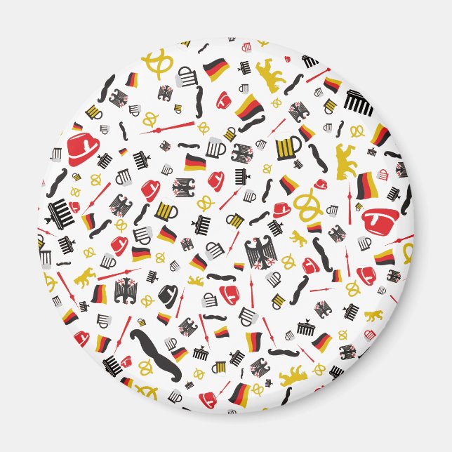 Aimant Fierté d'Allemagne (Devant)