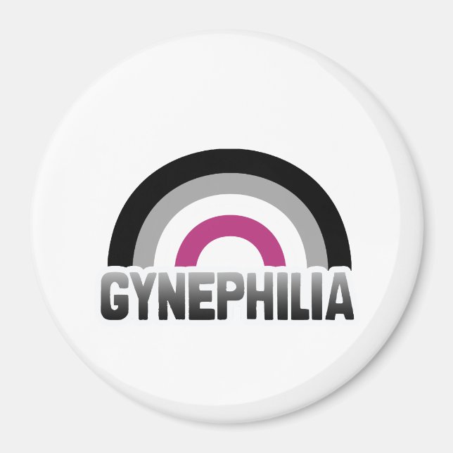 Aimant Fierté de la gynéphilie (Devant)