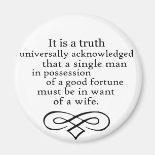 Aimant Fierté et préjudice