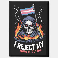 Fierté LGBT transgenre Je rejette ma chair mortell