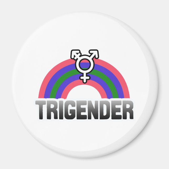 Aimant Fierté trigender (Devant)