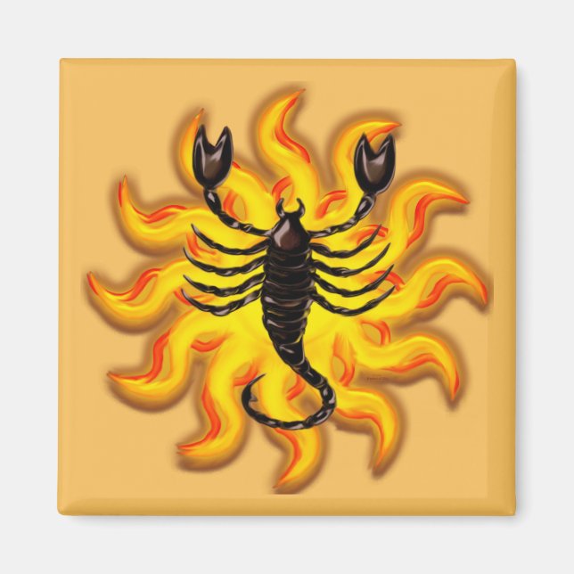 Aimant Fiery Scorpio (Devant)