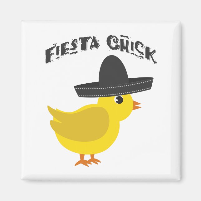 Aimant Fiesta Chick (Devant)