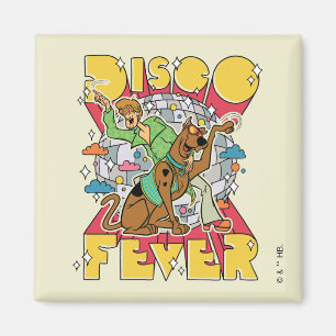 Aimant Fièvre de Disco avec Scooby et Shaggy