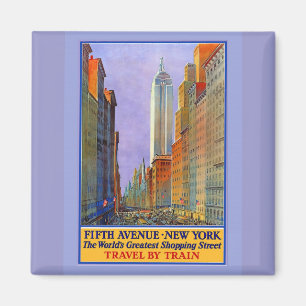 Aimant Fifth Avenue New York Worlds Plus Grand Shopping S