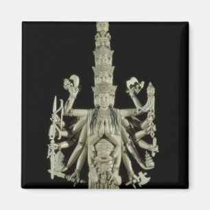 Aimant Figure de la déesse indoue Kali
