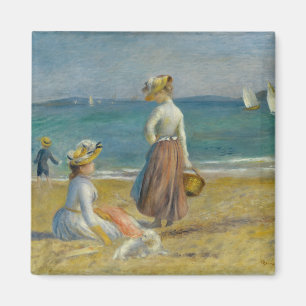 Aimant Figures sur la plage - Pierre-Auguste Renoir
