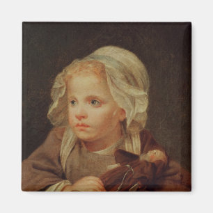 Aimant Fille avec une poupée