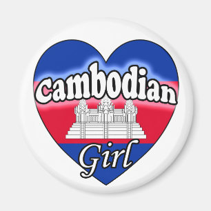 Aimant Fille cambodgienne