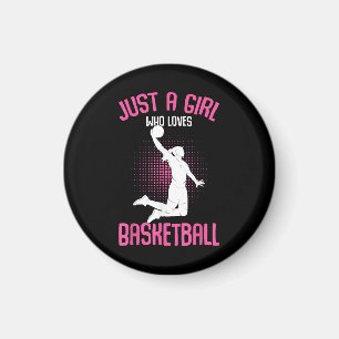 Aimant Fille de basketball Femmes
