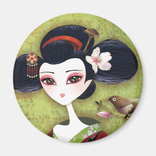 Aimant Fille de Sakura
